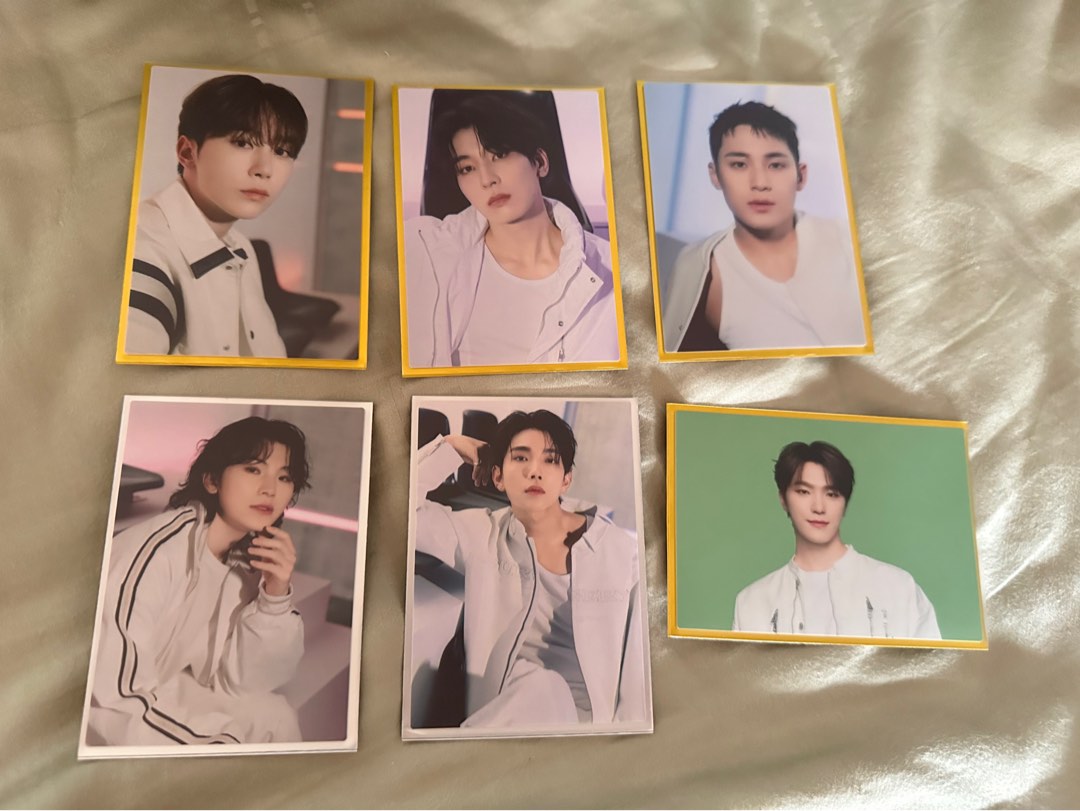Seventeen SVT Follow Again Japan trading cards (Wonwoo Mingyu