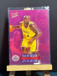 Shaquille O’Neal Shaq NBA Fleer Ultra Play of The Game Gold Medallion Card