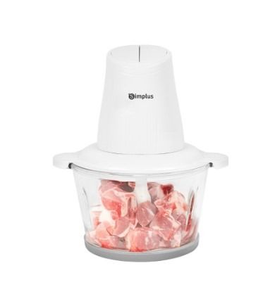 Simplus Meat Grinder 1.8L Glass Bowl Food Chopper Blender Processor ...