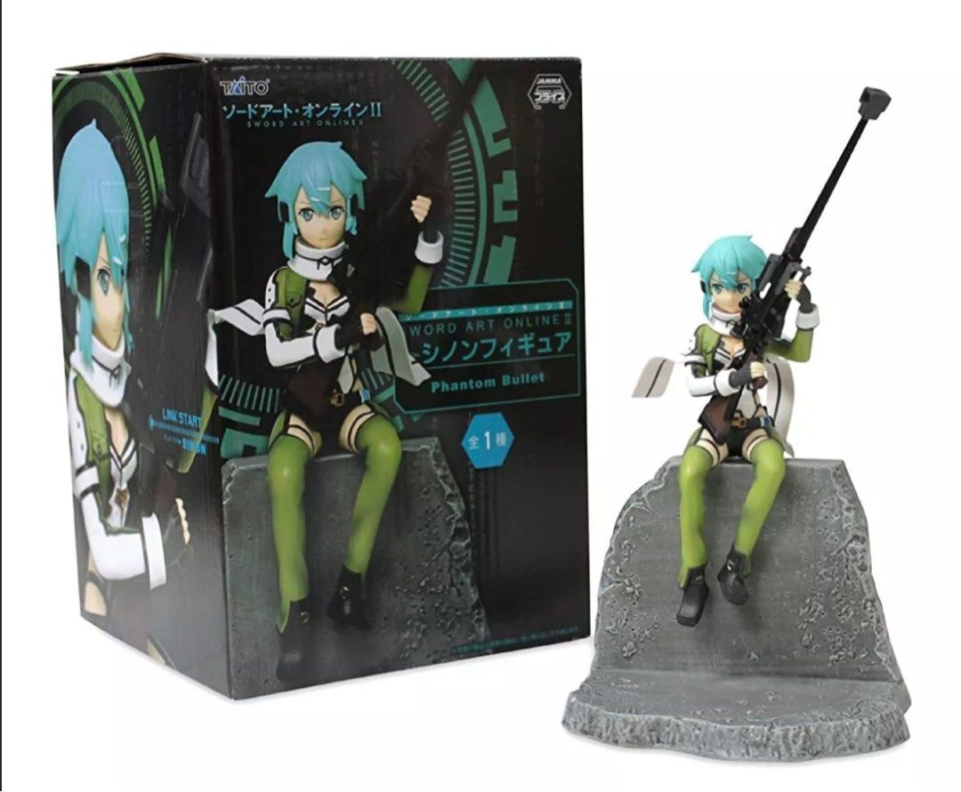 Sinon sao anime Sword Art Online 2 SAO Phantom Bullet Sinon Figure Taito  figurine, Hobbies & Toys, Memorabilia & Collectibles, J-pop on Carousell