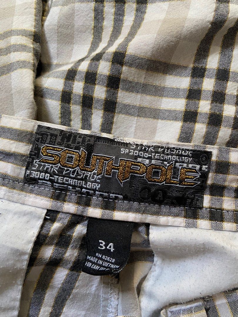 Southpole Plaid Shorts Men s Fashion Bottoms Shorts on Carousell