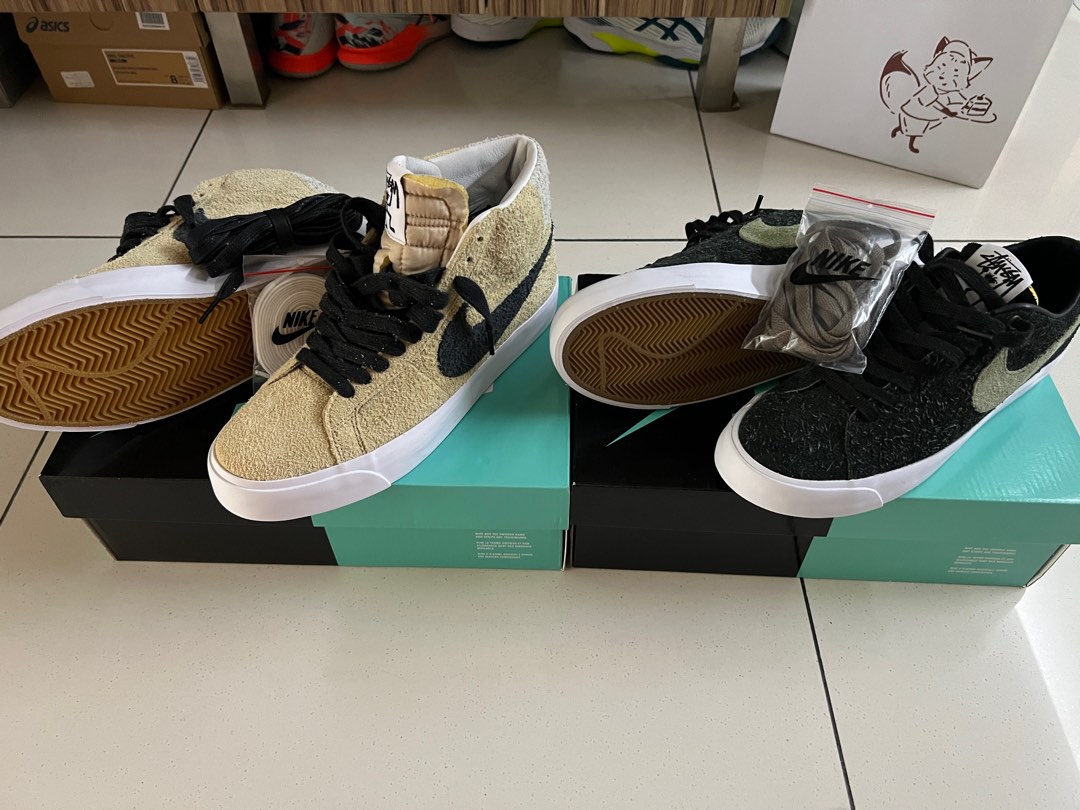 Blazer mid stussy clearance