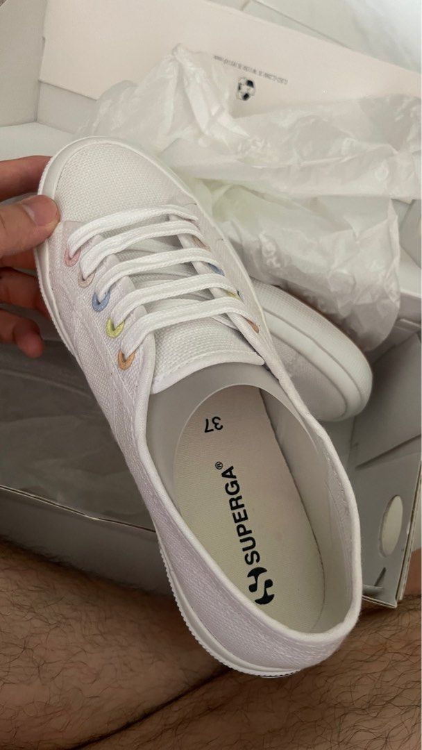 Superga rainbow eyelet on sale