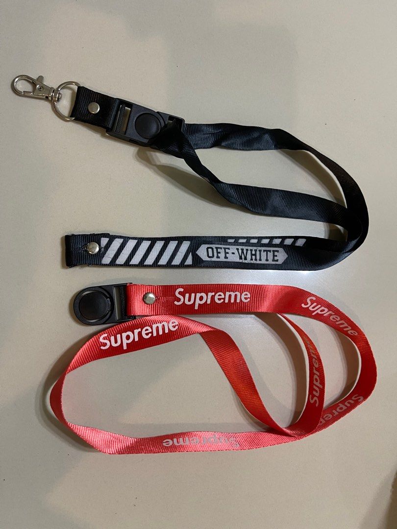Tali Lanyard Supreme Off White, Barang Yang Dicari di Carousell