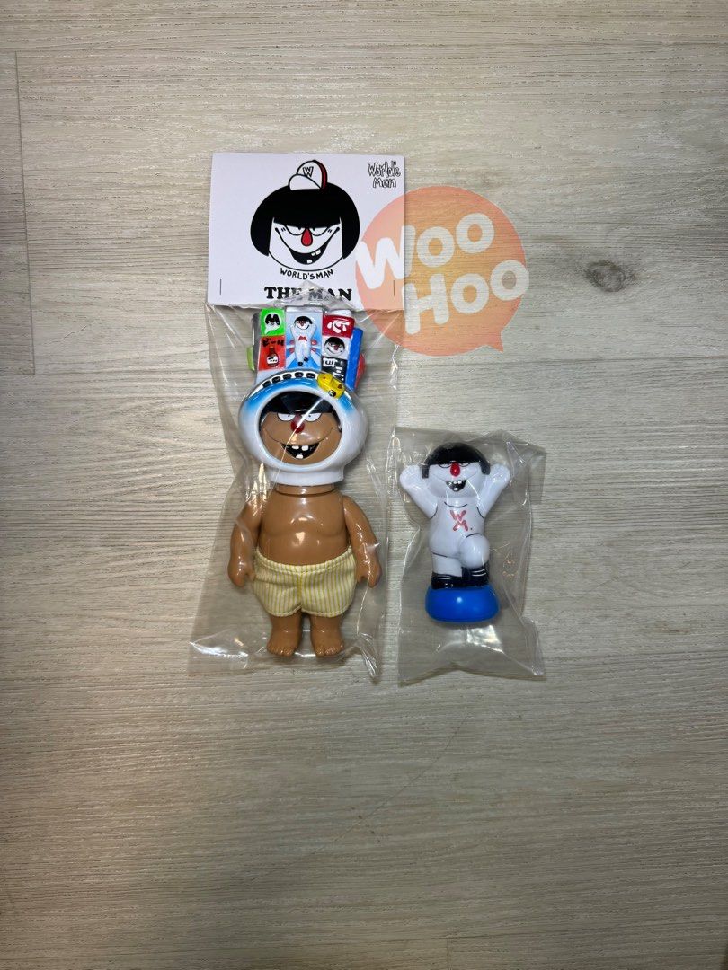 【在庫あり】 the 搪膠膠品大 vinyl sofvi 大坂跳跳人sofubi man world's man その他