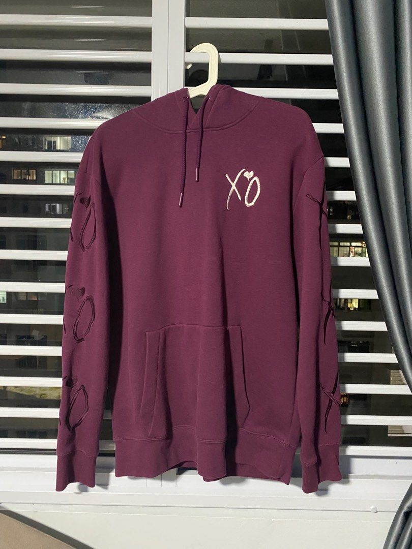 The Weeknd x H M Hoodie Men s Fashion Coats Jackets and Outerwear on Carousell