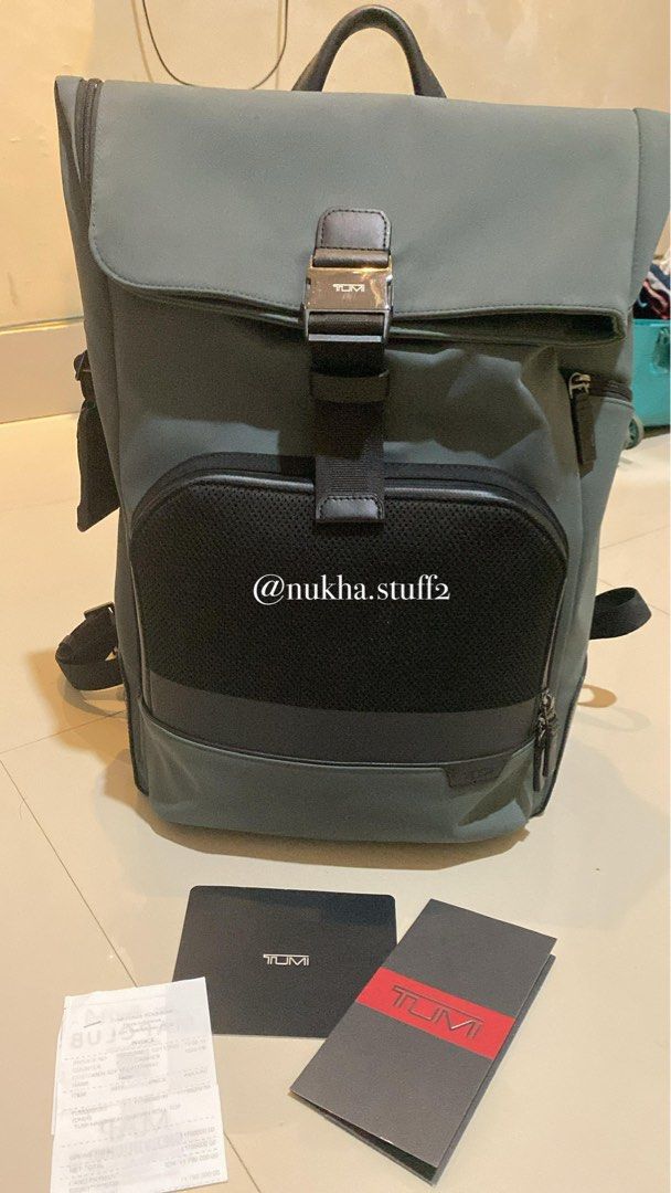 Tumi Harrison osborn role top backpack Fesyen Pria Tas Dompet