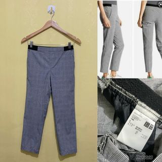 Uniqlo plaid trousers