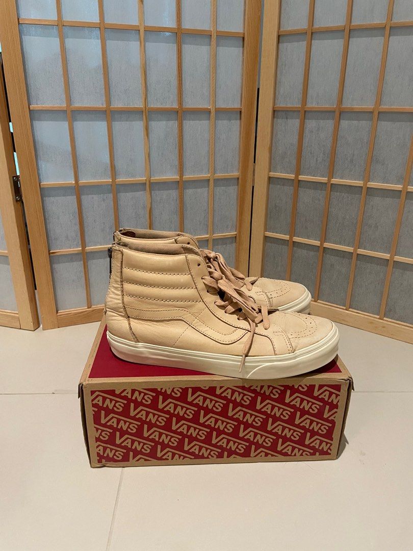 Vans Vault Sk8 Hi Leather FW16 Men s Fashion Footwear Sneakers on Carousell