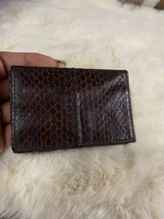 Vintage leather key wallet