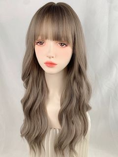 Wig Grey for sale Brand New curly with bangs