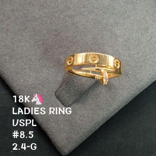 YG Nail Cartier Ring