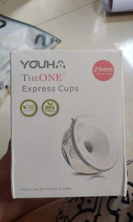 Youha 1pair Express Cups with Wisemom breast pump motor