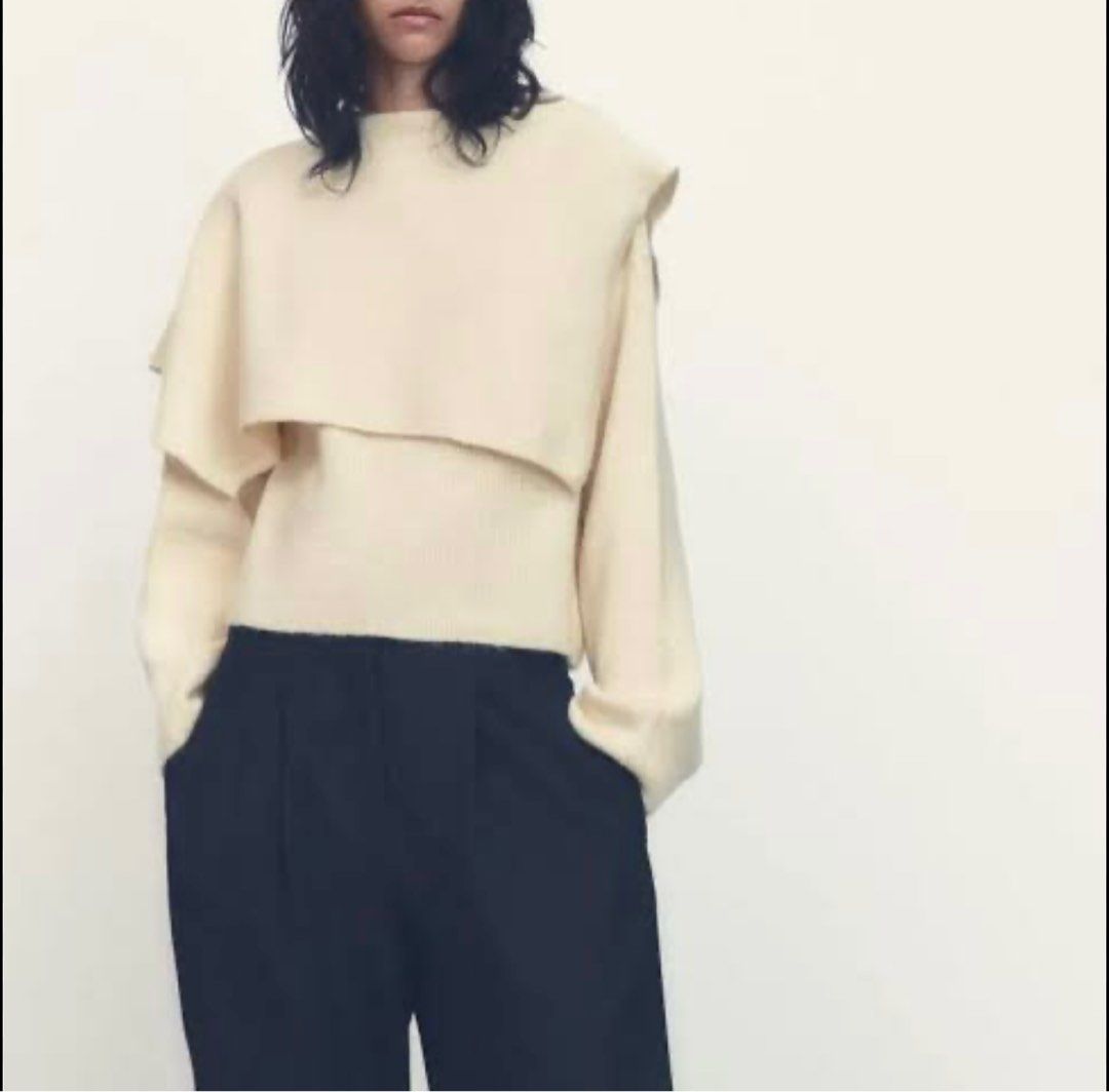 Cape sweater zara top