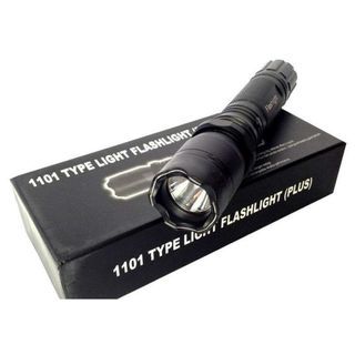 1101 Flashlight Rechargeable Ultra Bright 2 in 1 Safety Plus