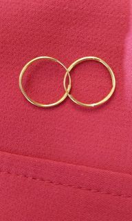 18k gold earrings earloops