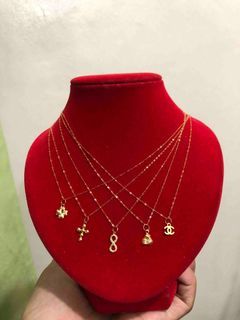 18k Saudi gold lightweight necklace