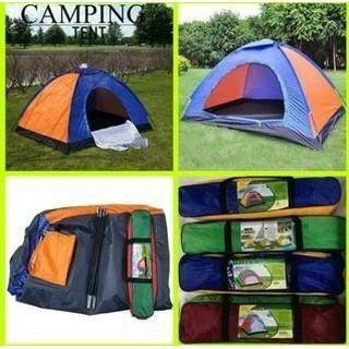 2468 Person Waterproof Outdoor Dome Camping Family Hiking Tent (Multicolor)