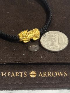 24K Piyao bough from Hearts and Arrows with receipt