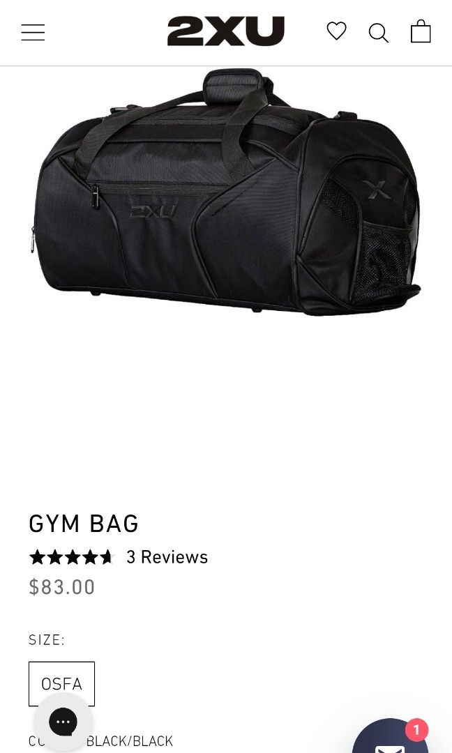 2xu gym bag outlet