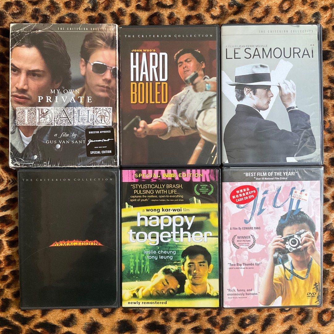 500全走] 世界不朽經典電影DVD 共六套(全部Criterion Collection或美國版，不設中文字幕，兩套全新未拆), 興趣及遊戲,  音樂、樂器& 配件, 音樂與媒體-