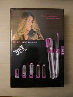 5 in 1 Hair Dryer Comb Curling Straightening Air Wrap Combo