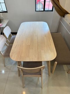 6 Seater Dining Table ONLY (From Mandaue Foam)