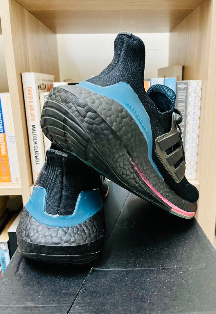 Black and teal ultra boost new arrivals