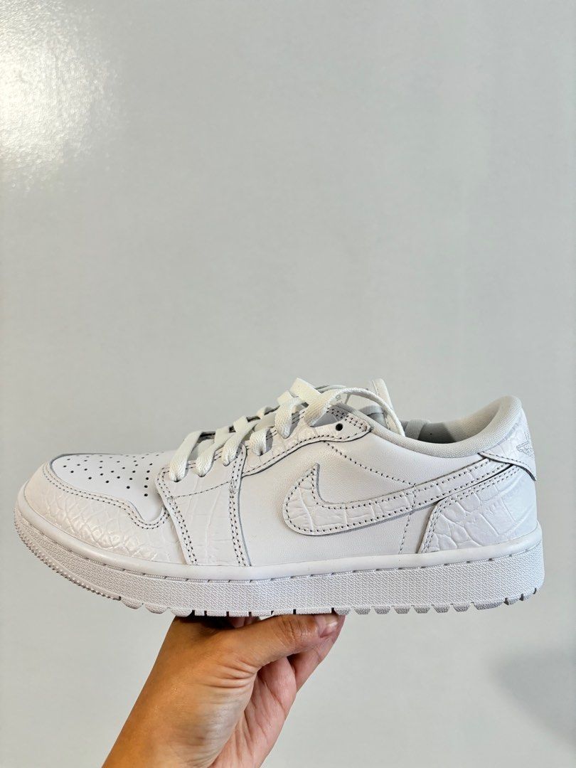 Air Jordan 1 Low G White (Category: Sneakers) located in Manila. Submitted by dellosell (Listing ID 1309216582, Image 3). Description: Tried on once only but never worn outside Bought from nike site.