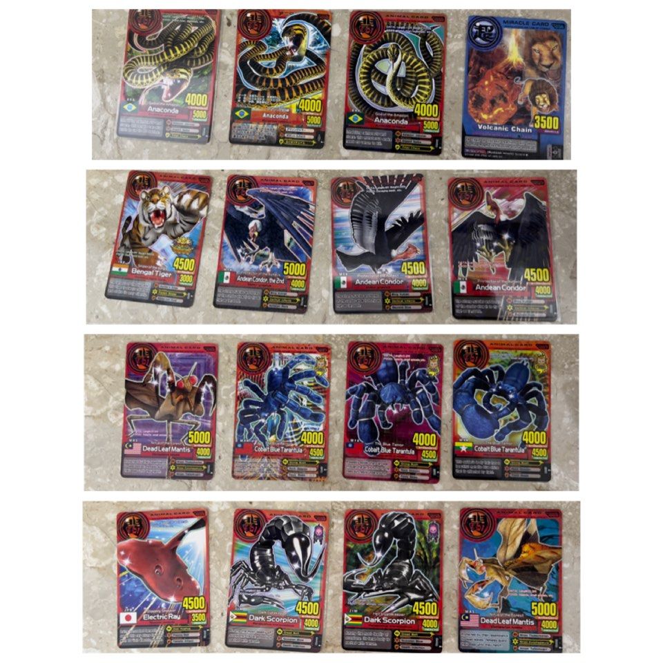 animal-kaiser-cards-hobbies-toys-toys-games-on-carousell