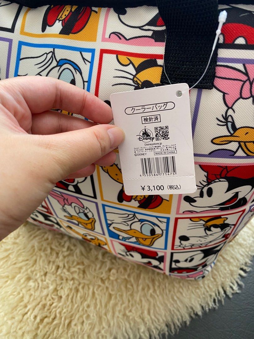 Authentic Disney Insulated Bag (Category: Diaper Bags & Wetbags) located in Mandaluyong City. Submitted by loved_curated (Listing ID 1309216692, Image 2). Description: Bought this recently in Tokyo Disneysea. Brand new with tags. RFS: We prefer backpack for our baby’s needs. Approx. 31.8cm H x 31.8cm W x 21.6cm D.