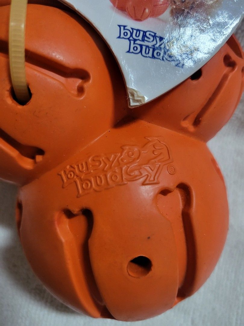 Authentic Richell Busy Buddy Barnacle Size S Dog Toy Pet Supplies Homes Other Pet Accessories on Carousell