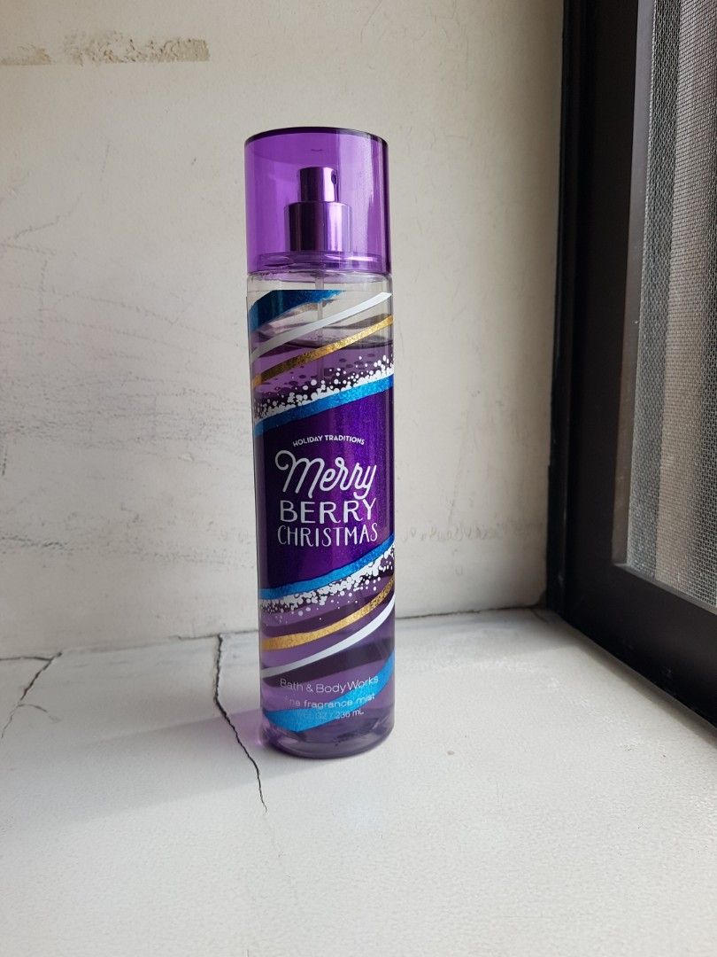 Bath & Body Works Merry Berry Christmas (Category: Fragrance & Deodorants) located in Muntinlupa City. Submitted by cgenerao (Listing ID 1309228996, Image 1). Description: Rfs: I never use this anymore 😅.