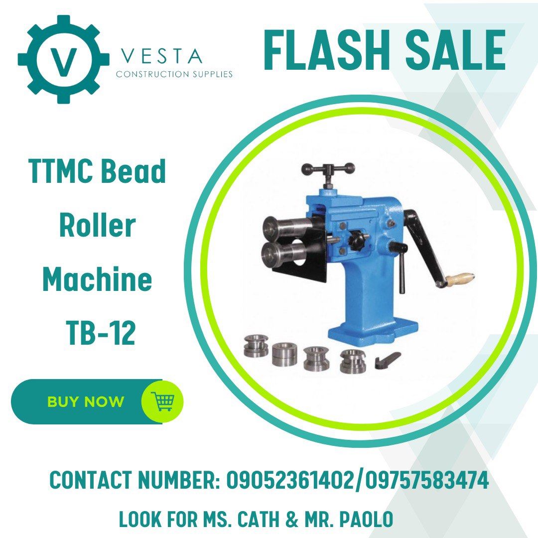 Bead roller machine, Commercial & Industrial, Construction & Building ...