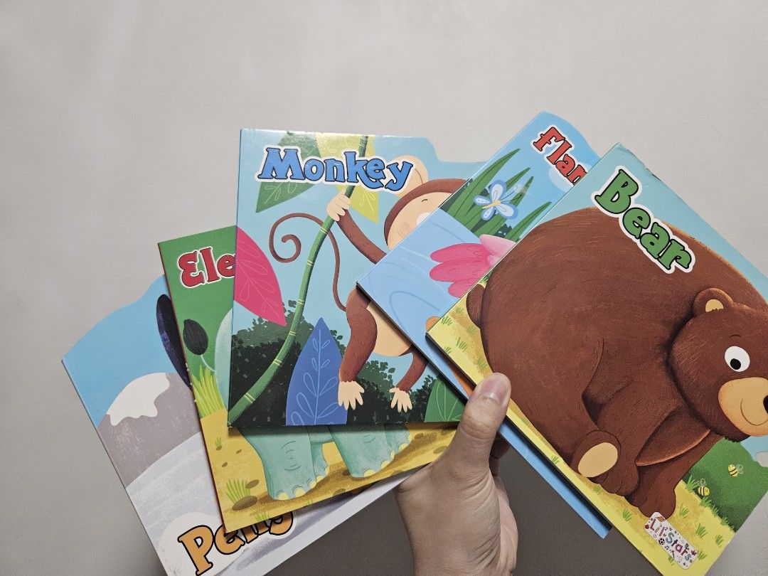 Book bundle! Board book Animals (Category: Children's Books) located in Malabon City. Submitted by joyceee_declutters (Listing ID 1309328804, Image 1). Description: Take all! Can send video of the books via Vib3r. Like new condition except for the Flamingo which has a sticker on front ❗Please read carefully before making an offer: ☑ Items are still available while posted, please don't ask na if available if naka post pa. ☑ Preloved items, so mana