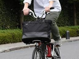 Brompton CHROME FLEXIBLE BIKE TOTE, Sports Equipment, PMDs, E-Scooters &  E-Bikes, E-Scooters & E-Bikes on Carousell