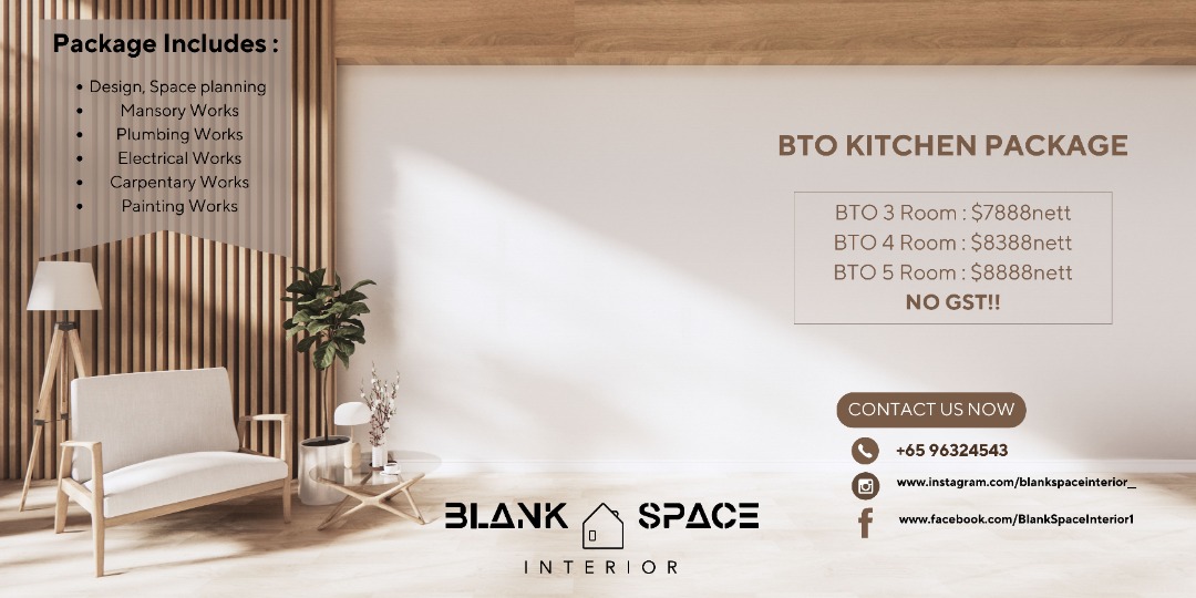 BTO Renovation Package Promotion / Upgrade to Sintered Stone Kitchen ...