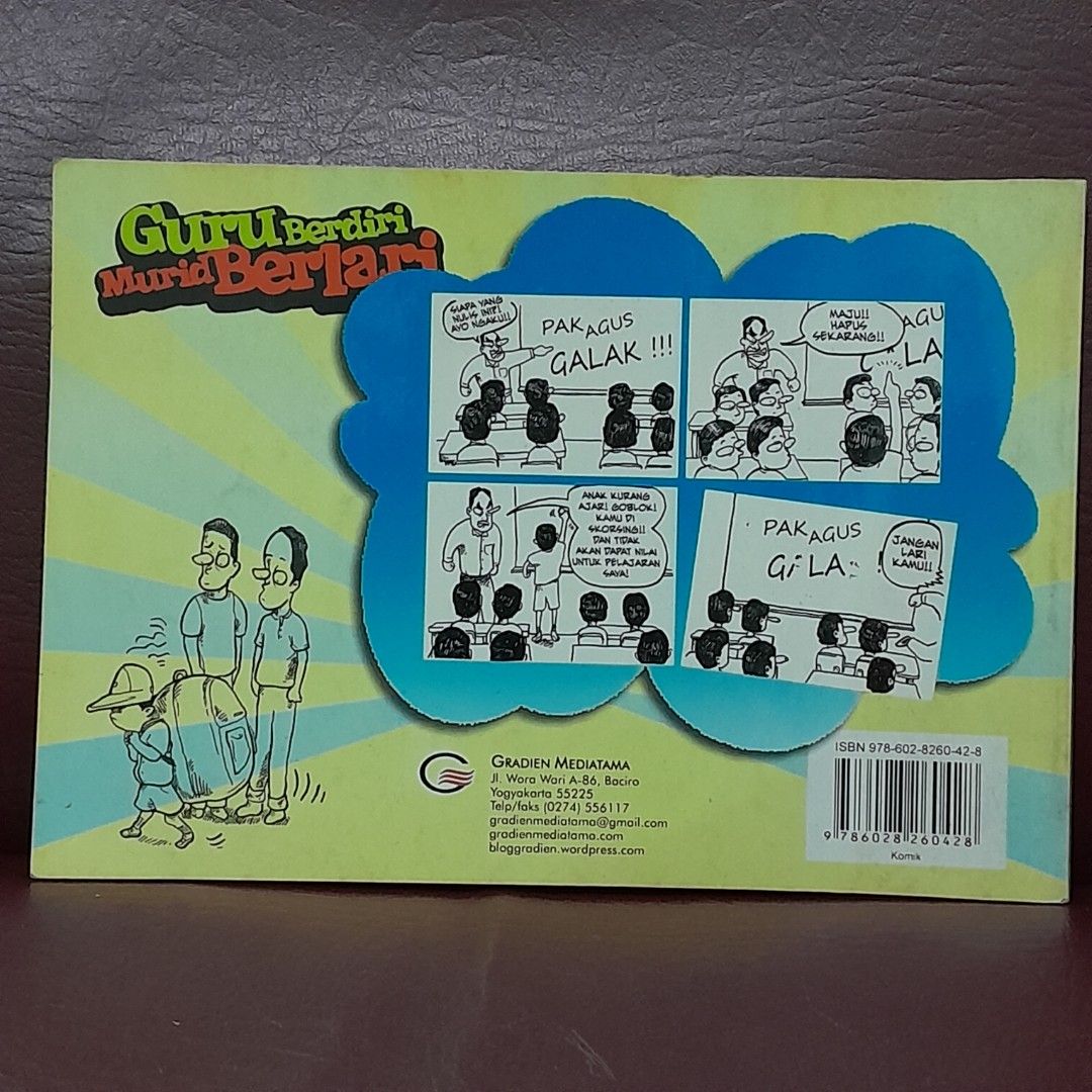 BUKU LUCU " GURU BERDIRI MUTID BERLARI "thn 2009, Buku & Alat Tulis