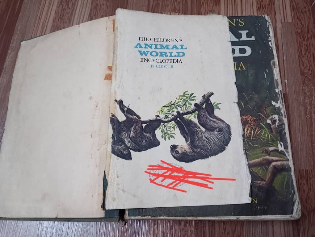Buku The Children's Animal world encyclopedia in colour Revised