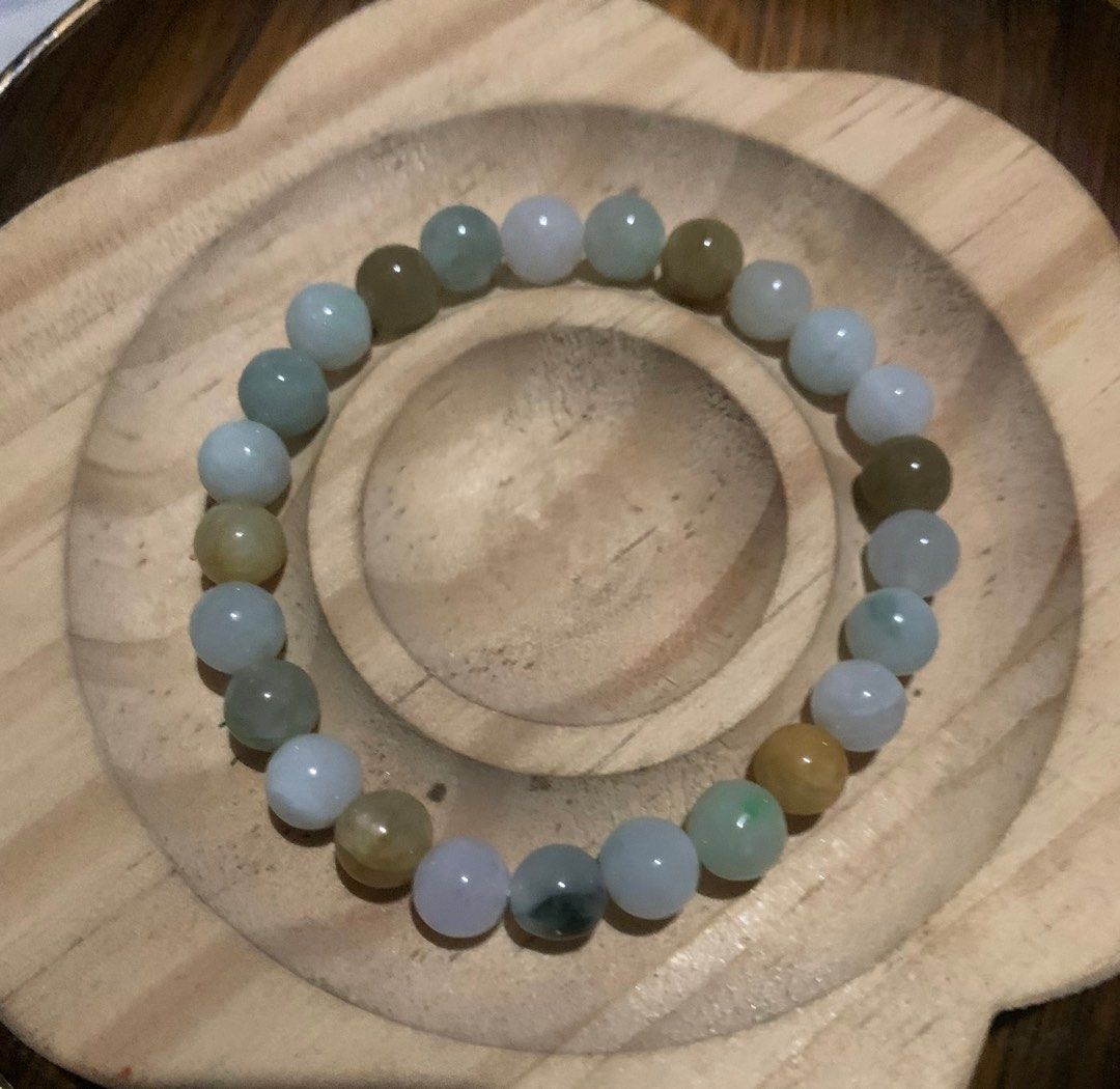 🧿Burmese Jadeite Stone Bracelet (Category: Bracelets) located in Valenzuela. Submitted by blesssing (Listing ID 1309310879, Image 2). Description: ✅Jade is believed to bless whoever it touches. One of the most valued Gemstones in the world, Burmese Jade Gemstone provides vast healing properties and benefits. By adorning yourself with Burmese Jade, benefits will include, prosperity in Health and Wealth, intuitive dreams, and a soothing sense of c