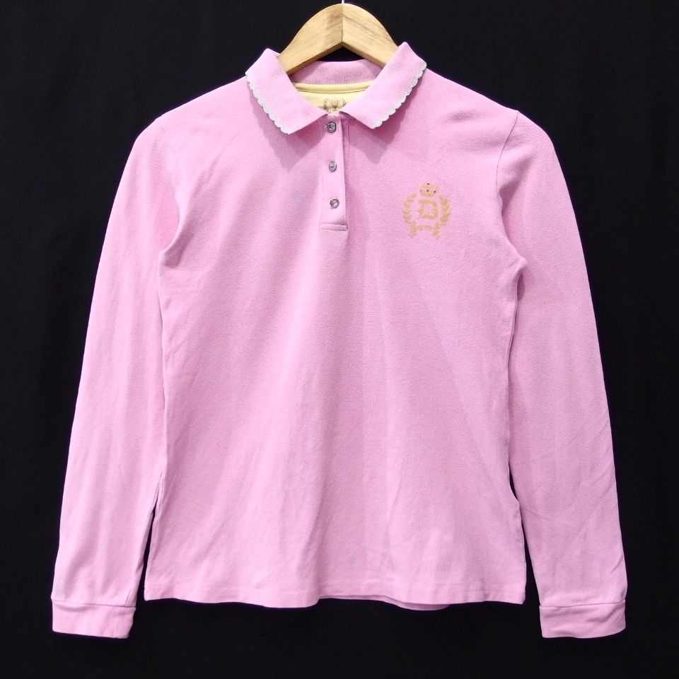 BV417 SIZE S M PINK KAOS LENGAN PANJANG IMPORT Fesyen Wanita Pakaian Wanita Atasan di Carousell