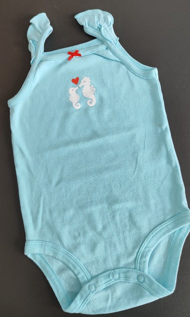 Carter's Onesies with shorts (Category: Babies & Kids Fashion) located in Cavite. Submitted by mythingee (Listing ID 1309221912, Image 2). Description: Preloved Carter's Onesies with shorts for 18 months old baby girl 💯 Cotton Bought in Canada MOP GCash Lancaster Cavite Preloved is reloved 🥰.