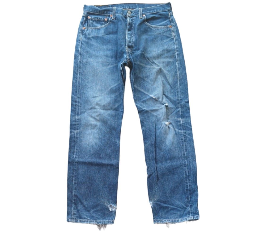 Celana Jeans Levis 101 Jeans Men Lee Slim Fit Denim Jeans At