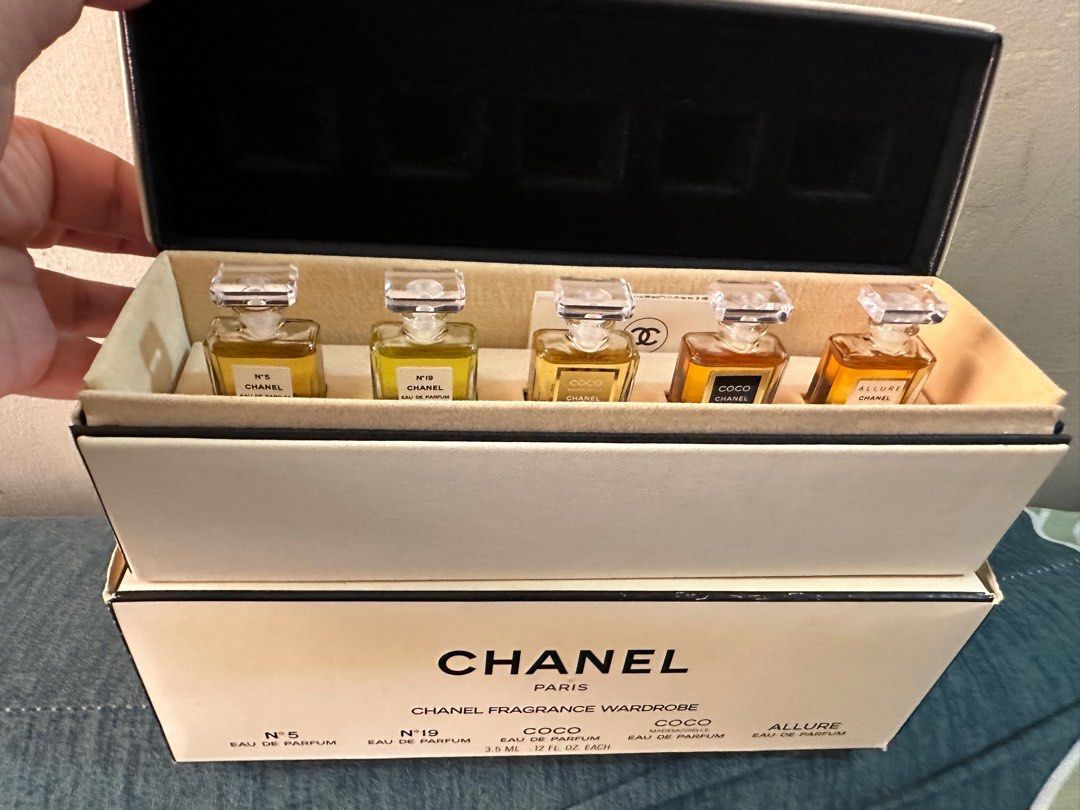 Chanel fragrance wardrobe miniature gift set online