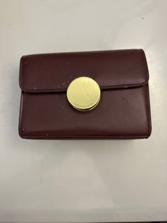 Charles & Keith Grommet sling bag (in burgundy)