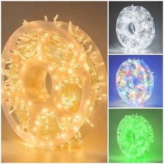 Christmas Lights LED 50m 500Light Outdoor Waterproof Transparent Wire