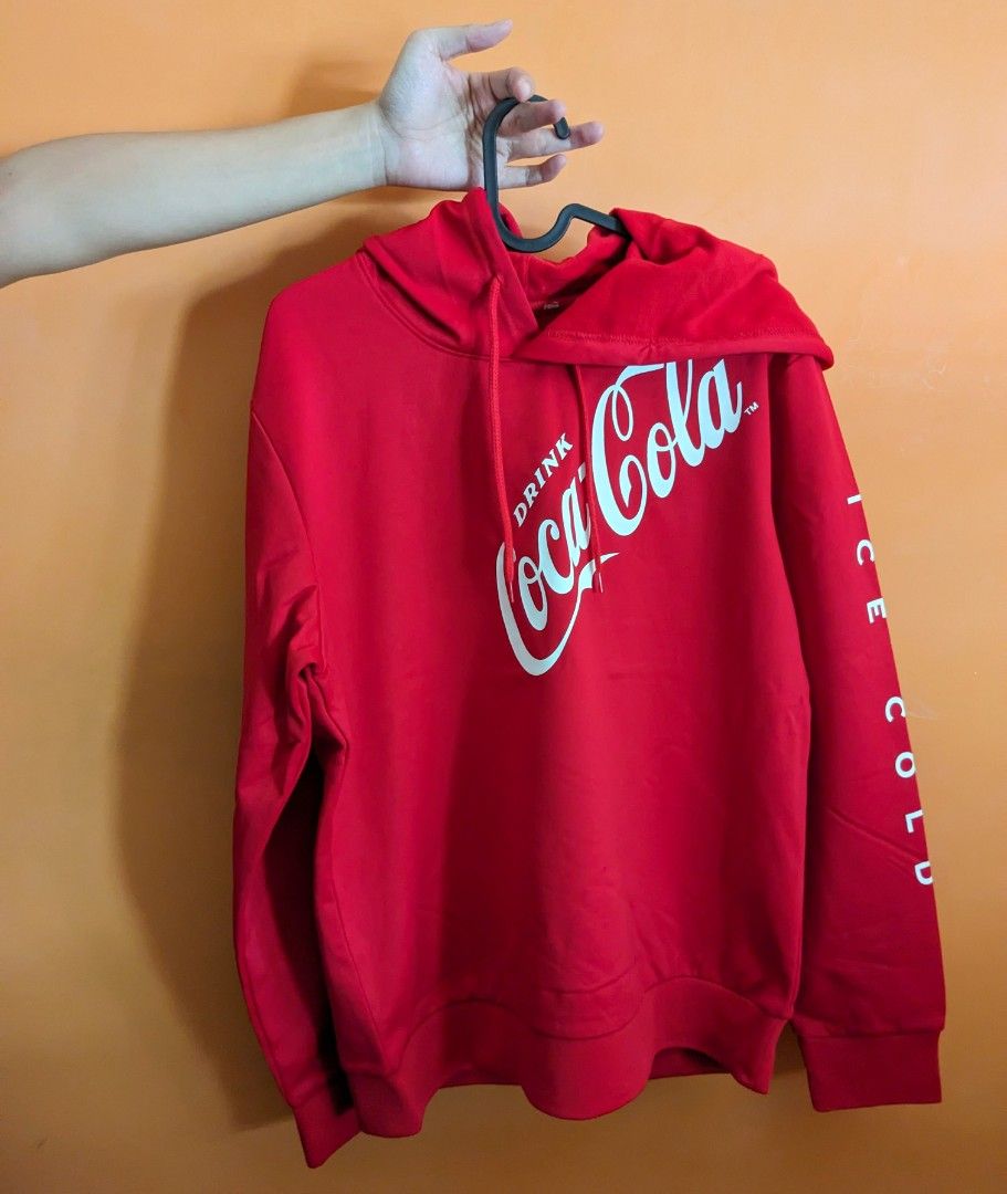 Coca cola red hoodie top