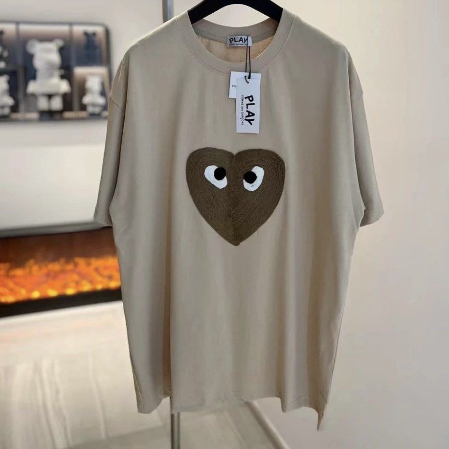 Comme des Garcons PLAY Tee (Category: Shirts) located in Manila. Submitted by godspeedmnl (Listing ID 1309292950, Image 2). Description: Comme des Garcons PLAY Tee 1,889PHP / Sizes: S, M, L, XL Colorway: PICS Package included: • Comme des Garcons PLAY Tee x 1 • Paper Bag • Free waterproof stickers! -These free waterproof stickers can be used on phones, laptops, and other devices. • GodspeedMnl logo sticker. - • SAME DAY DELIVERY thru Lalamove and
