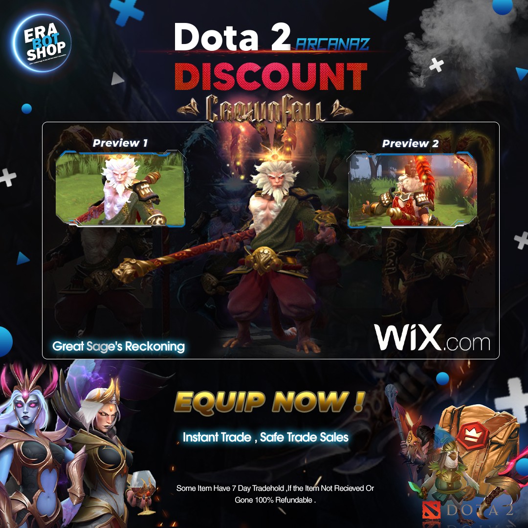 Dota 2 Monkey King Arcana, Video Gaming, Video Games, Others on Carousell