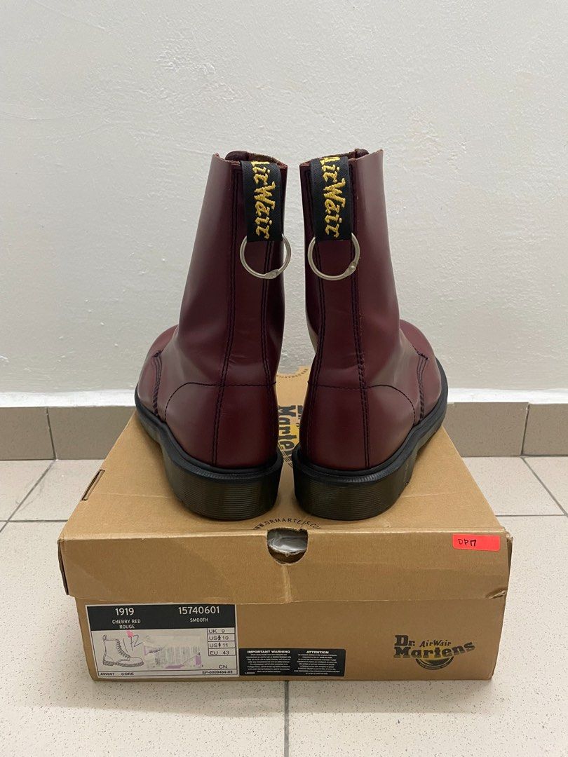 Dr martens 1919 cherry red shop